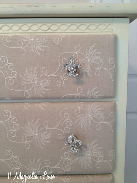 Fabric-Covered Dresser - The Homes I Have Made