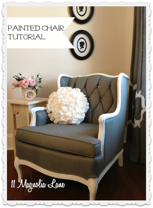Tutorial: How to Paint Upholstery Fabric and Completely Transform a Chair!