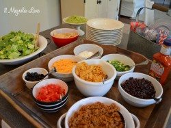 Easy Entertaining: Taco Salad Bar