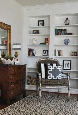 How to build DIY Built In Bookcases from IKEA Billy Bookshelves | #site ...