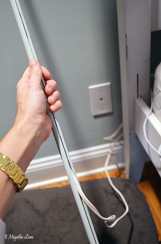 How to Hide Electronic Cords Around the House