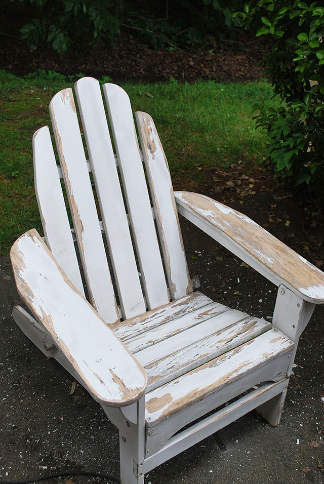 sanding adirondack chairs