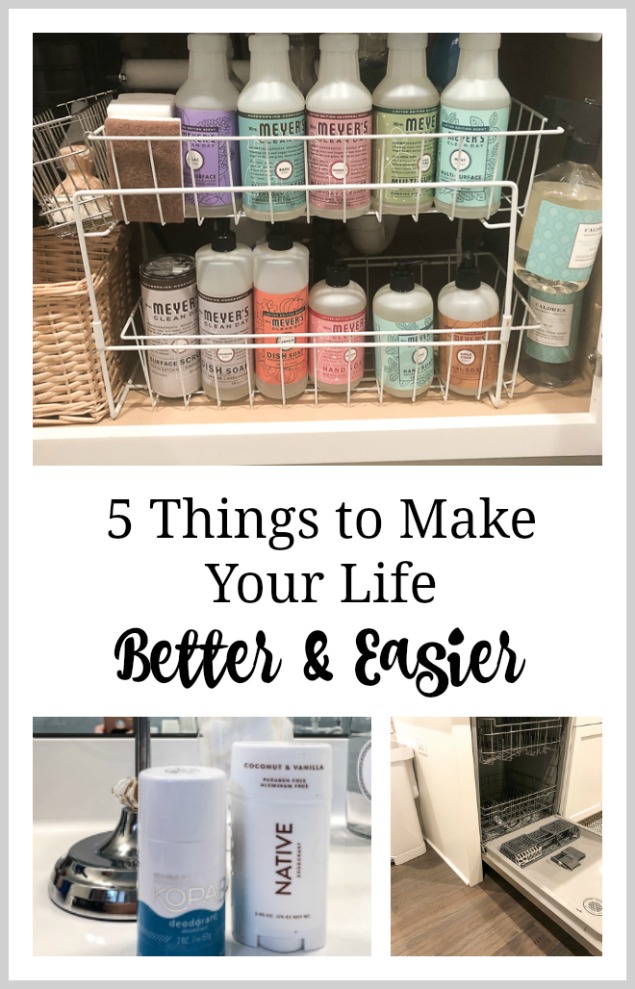 7 Items I Own That Make My Life Easier #simpleliving 