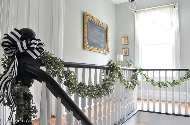 How to paint a stairwell without a ladder or scaffolding｜11 Magnolia Lane