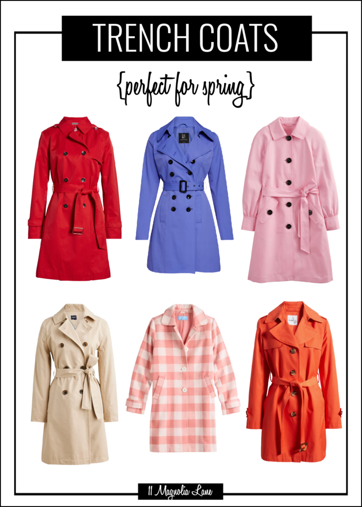 The Cutest Spring Trench Coats